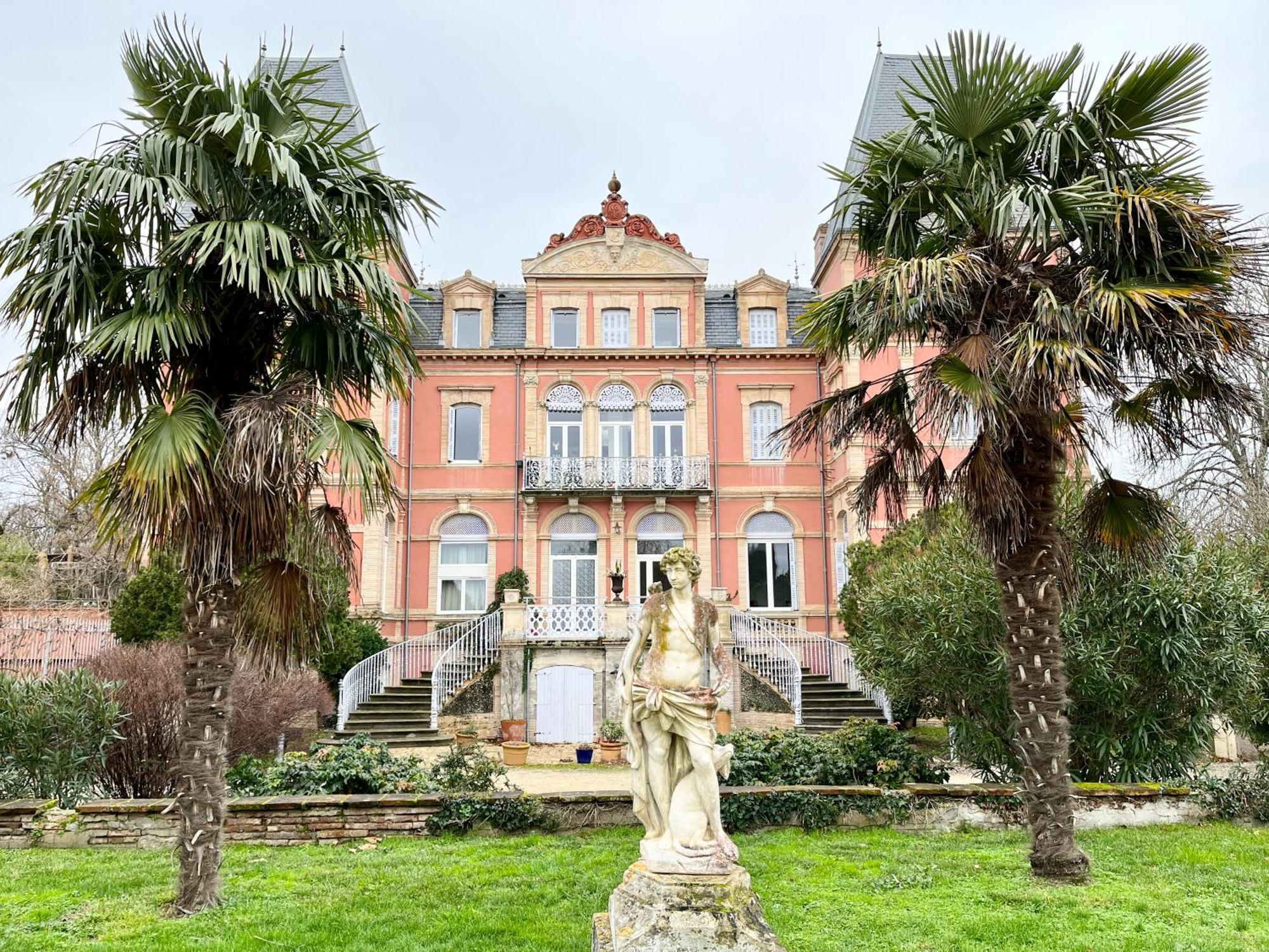 L'Antre Vue - Jacuzzi Au Chateau Belberaud Exteriör bild